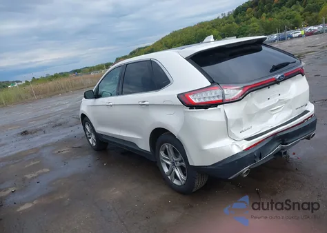 2015 Ford Edge Titanium из США, поврежденный, VIN 2FMTK4K85FBB47838